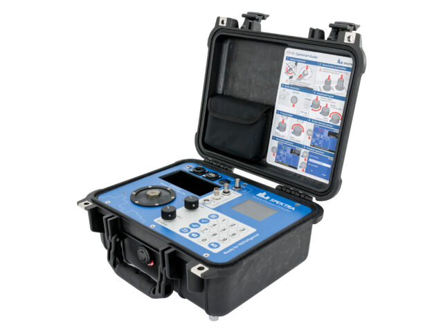 CV-10 SPEKTRA | Mobiles Kalibriersystem für Beschleunigungssensoren