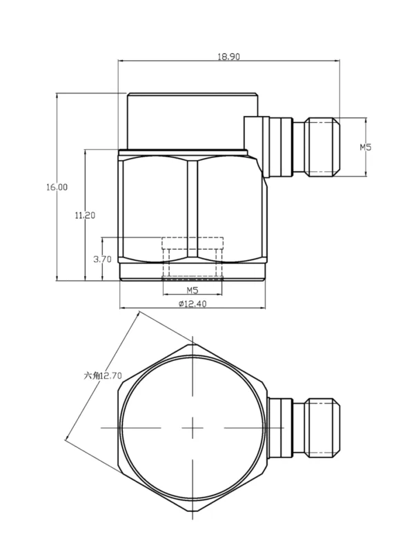 22Titans | TU-0100-0N05 - Base-Isolated IEPE Accelerometer – Bild 5